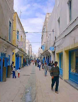 Straat in Essaouira