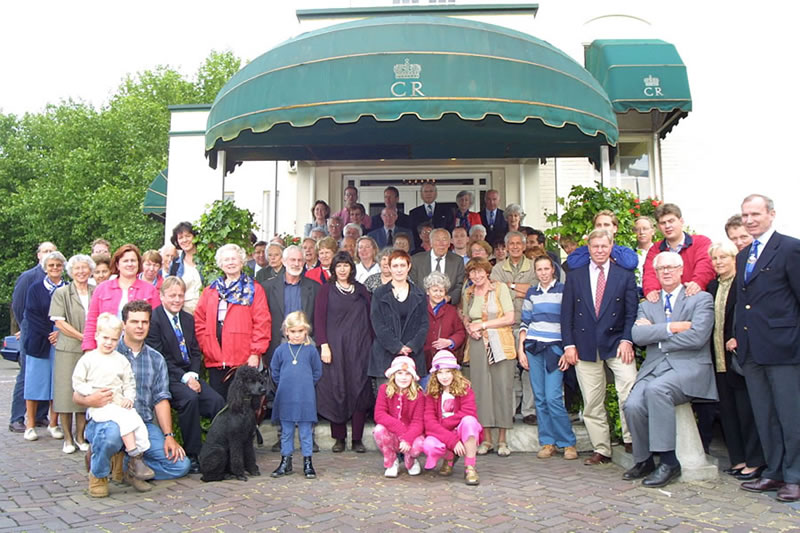 75-jarig bestaan van de Familievereniging in Restaurant Chalet Royal in Den Bosch